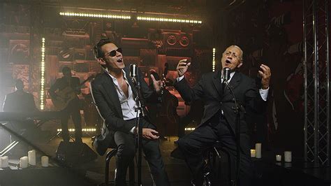 Rodaje De La Familia Con Marc Anthony Y Su Padre Felipe Mu Iz