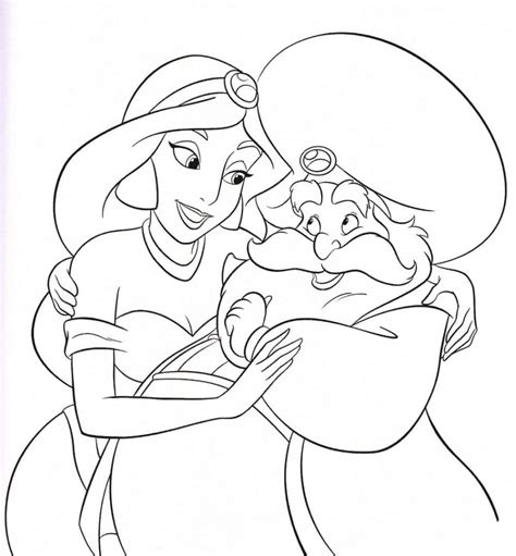 Coloriage Disney Aladdin T L Charger Et Imprimer Gratuit Sur