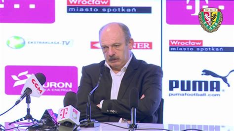 Lask Wroc Aw Stanislav Levy Konferencja Po Meczu Z Piastem Gliwice