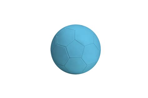 Light Blue Soccer Ball Png Basket