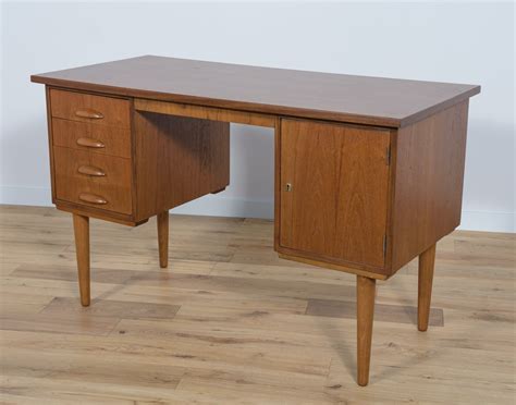 Mid Century Danish Teak Desk 1960s 219105