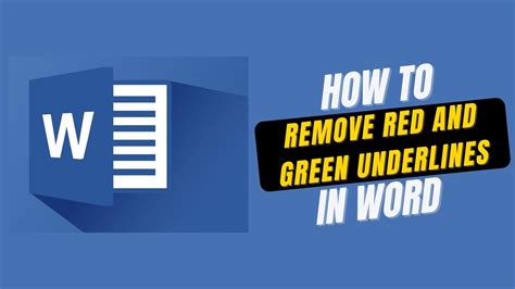 How To Remove Underline In Ms Word Printable Online