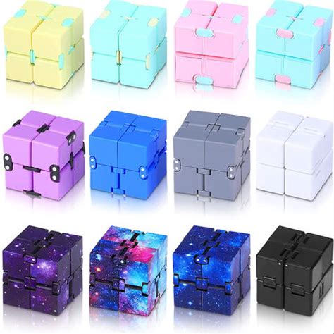 Educational Toy Fidget Toy Infinity Cubes Fidget Toys Sided Fidget