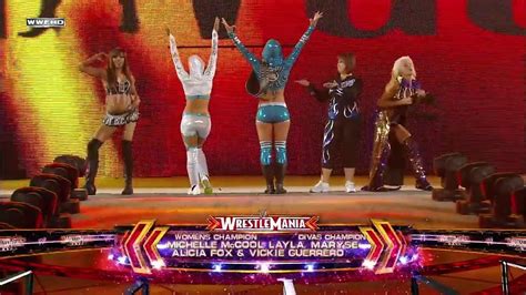 7 FULL MATCH 10 Diva Tag Team Match WrestleMania XXVI WWE Network