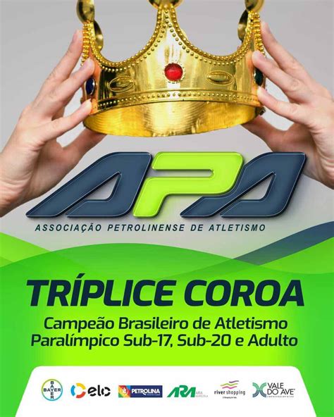 APA conquista Tríplice Coroa e consolida hegemonia no atletismo