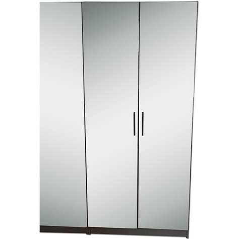 Alta 3 Drawer Wardrobearmoire W Glass Doors Aptdeco