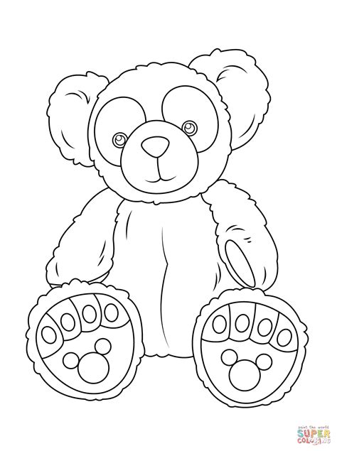 Duffy Bear Coloring Page Free Printable Coloring Pages