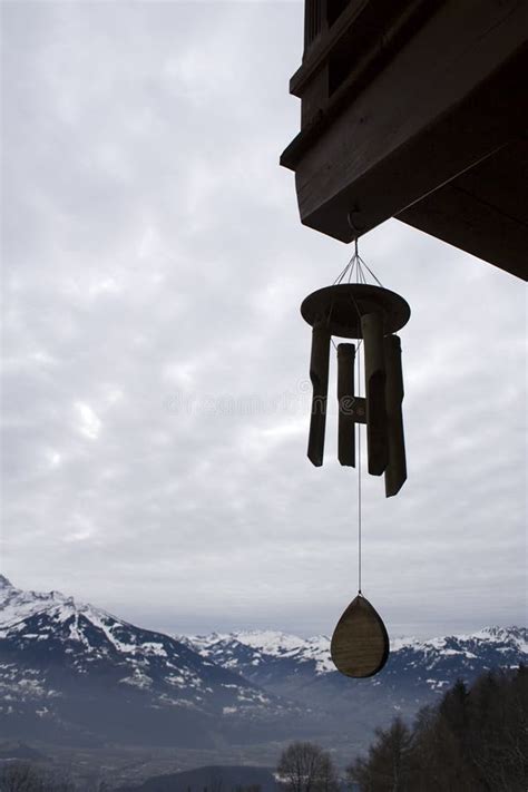 Wind Chimes Stock Image Image Of Tones Mountain Alpine 573941