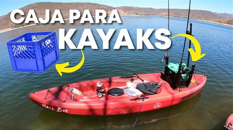 Caja Con Porta Ca As Para Kayak Facil Y Economico Youtube