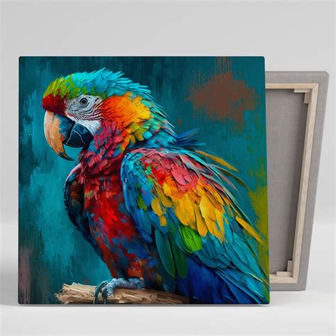 Parrot Poster Etsy