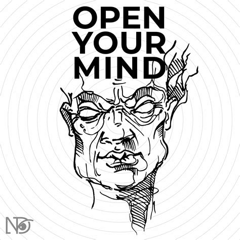 Open Your Mind Svg Inspirational Png Digital Download Etsy