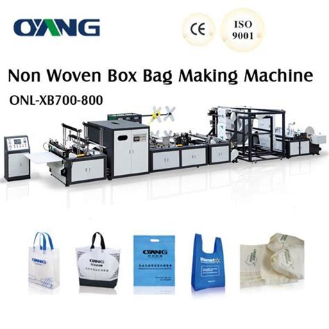 Professional Automatic Non Woven Box Bag Making Machine China