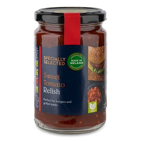 Sweet Tomato Relish 320g Specially Selected Aldi Ie