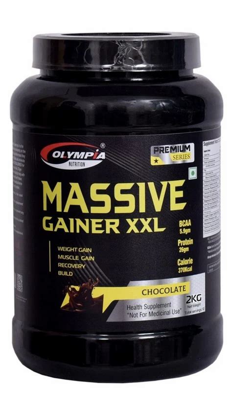 2kg Olympia Massive Gainer Chocolate At Rs 2548 Jar Mass Gainer In