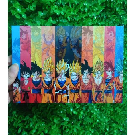 Quadro Transformações Goku Dragonball mdf vários tamanhos Shopee Brasil