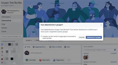 Come Uscire Da Un Gruppo Su Facebook Salvatore Aranzulla