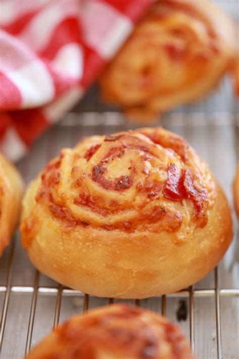 Pepperoni Pizza Rolls Gemmas Bigger Bolder Baking
