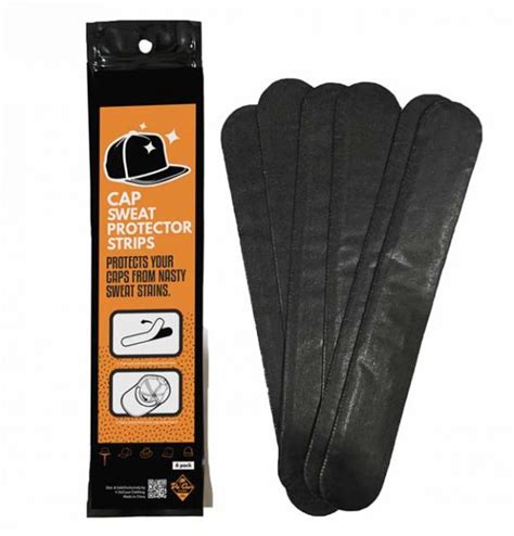 Cap Hat Sweat Protector Liner Strips By DaCave 6 Pack Da Cave Store