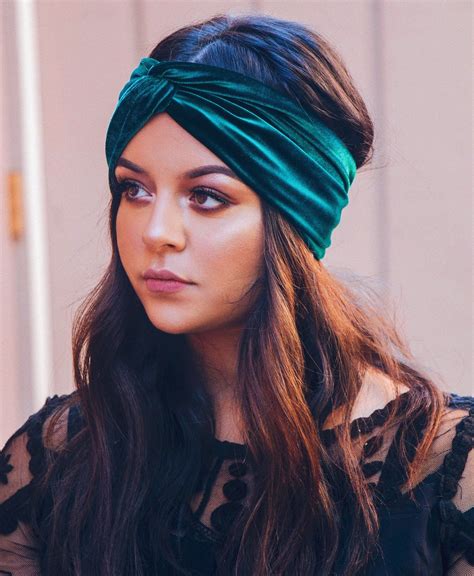 Boho Velvet Headband Perfect Accessory For Fall And Winter Winter