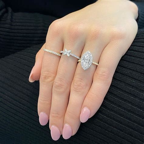 Halo Marquise Engagement Ring