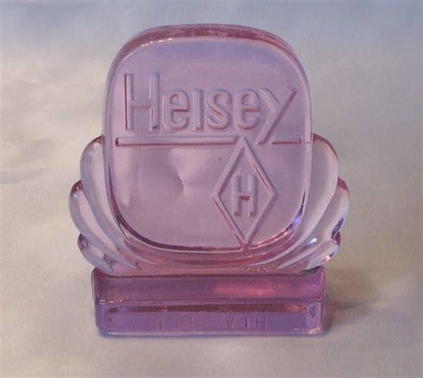 Heisey By Dalzell Viking Lavender Ice Cabochon Sign Hca 95 D Vikings Viking Glass Heisey