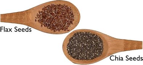 Difference Between Chia Seeds And Flax Seeds With Comparison Chart Biology Reader