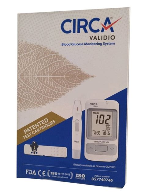 Mmol L Circa Validio Blood Glucose Monitoring System For