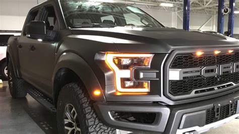 Ford Raptor Full Wrap Negro Mate By Richwraps Youtube