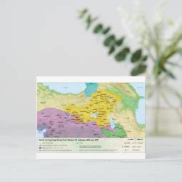 Kingdom of Urartu Map Between 680 and 610 BC Postcard | Zazzle