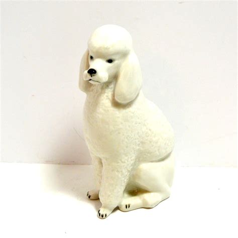 Buy Vintage Russian Lomonosov Porcelain Poodle Dog Figurine