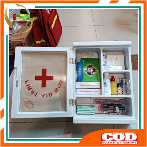 Jual Kotak Obat P3k Dinding Lengkap Dengan Isi Type A First Aid Box