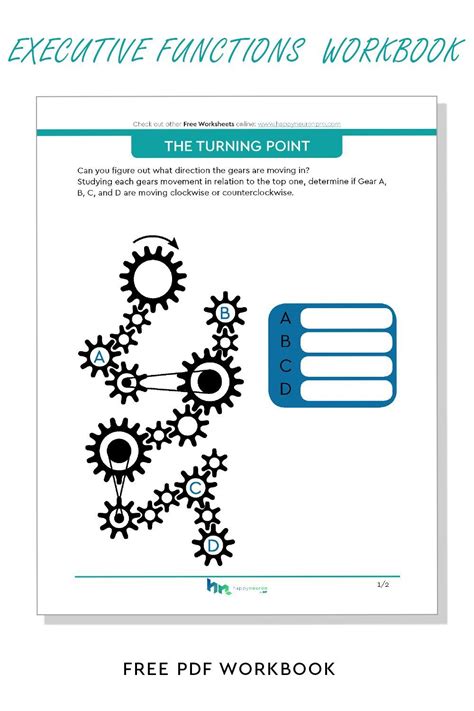 Executive Functioning Skills Worksheets