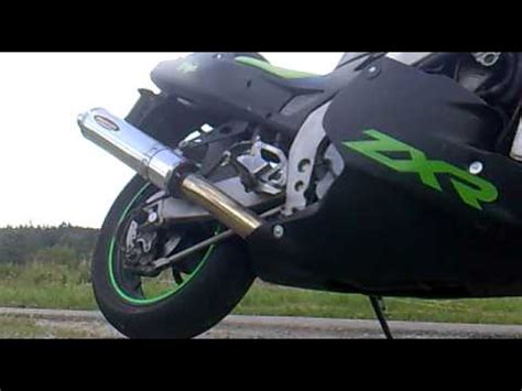 Kleiner Soundcheck Kawasaki Zxr Mit Barracuda Auspuff Youtube