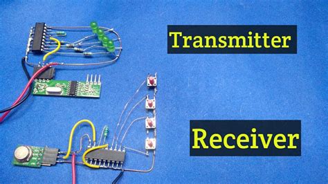 How To Make Rf Transmitter And Receiver Rf Remote Mhz Rf