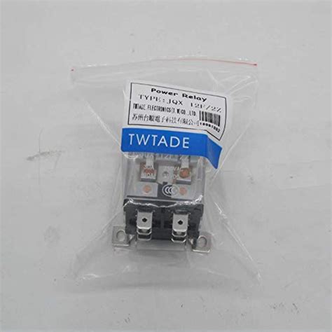 Snapklik TWTADE JQX 12F 2Z DC 24V Coil Voltage 30A DPDT 2NO 2NC