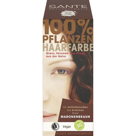 Sante Pflanzenhaarfarbe Maronenbraun 100 G