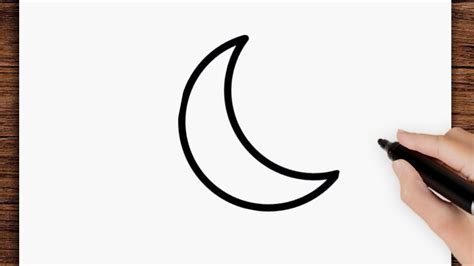 Comment Dessiner Une Lune En Utilisant Une M Thode Simple Youtube