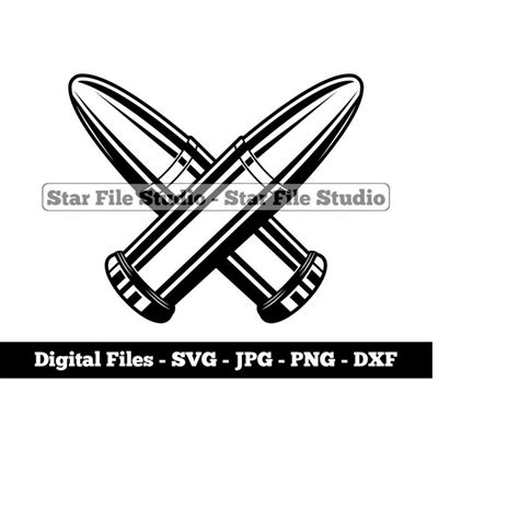 Bullet Logo Svg Bullet Svg Ammo Svg Amunition Svg Bullet Inspire