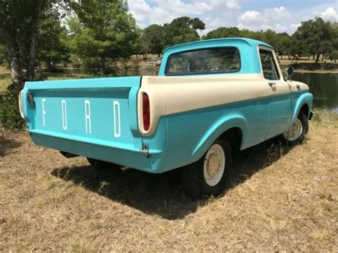 1963 Ford F100 Unibody Classic Unibody Hot Rod Shortbed Classic