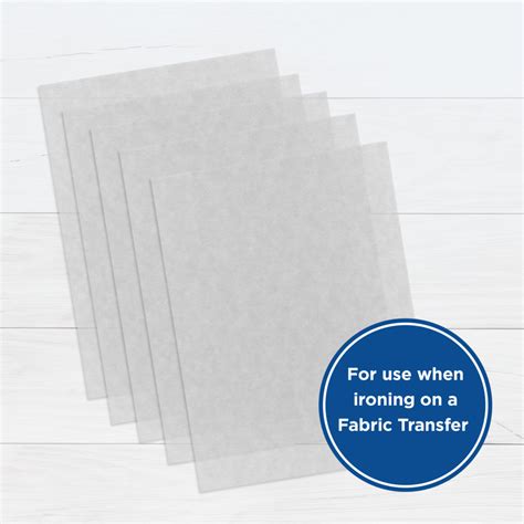 Parchment Transfer Paper For Vinyl Iron And Heat Press By PrintWorks