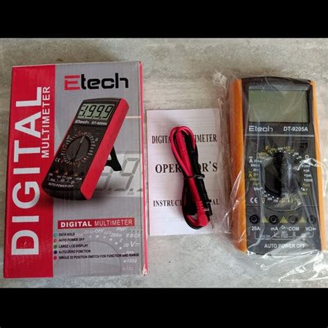 Jual Digital Multimeter Dt A Lcd Display Ac Dc Voltage Resistance