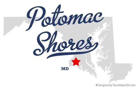 Map of Potomac Shores, MD, Maryland