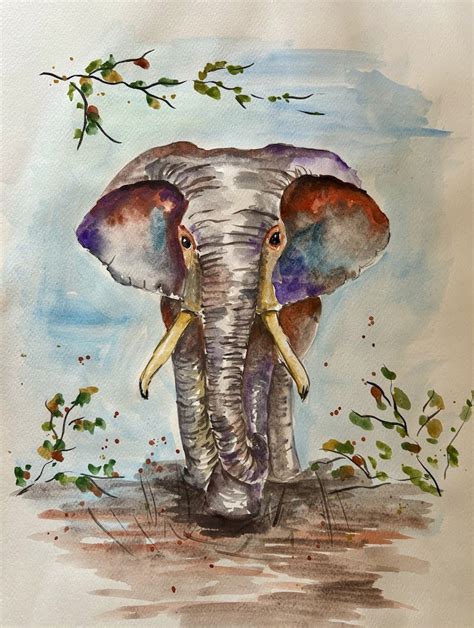African Elephant Artbase