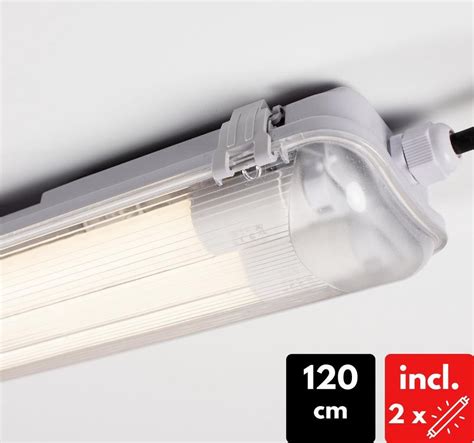 Proventa LED TL Armatuur Compleet Incl 2 X LED Buis Van 120 Cm 36W