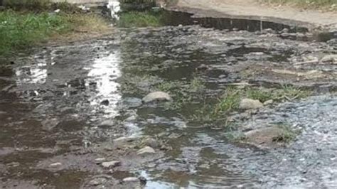 Reportan foco de infección por brote de aguas negras en SLP