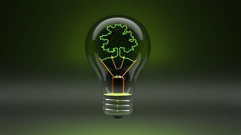 Eco light bulb on Behance