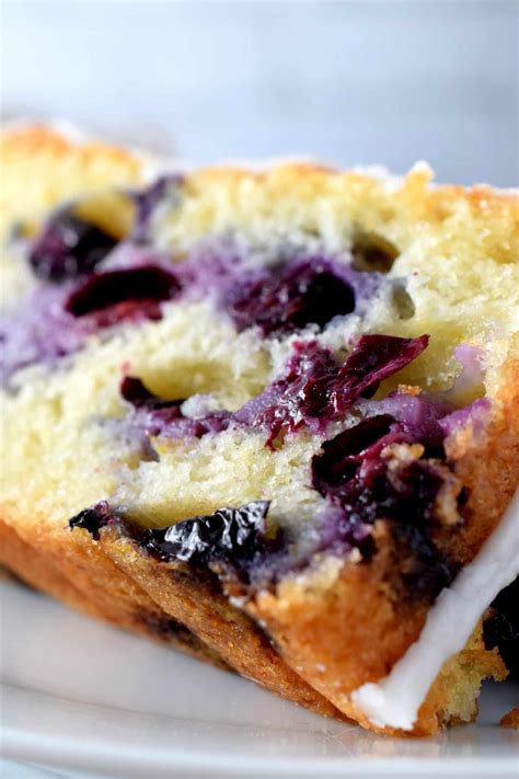 Lemon Glazed Blueberry Loaf Lord Byrons Kitchen