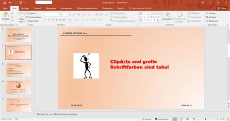 PRÄSENTATION MIT FOLIEN Viele Tipps zum Vortrag mit PowerPoint