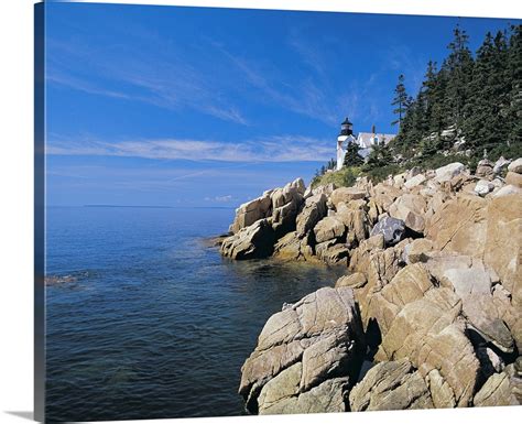 Bass Harbor Lighthouse Acadia National Park Maine USA Great Big Canvas