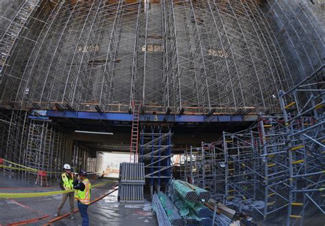 MSG Sphere Las Vegas construction update images | Stadia Magazine